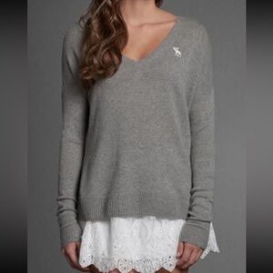 Abercrombie & Fitch V Neck Sweater